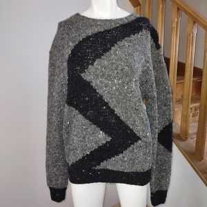 Yves saint Laurent hand knitted wool sweater